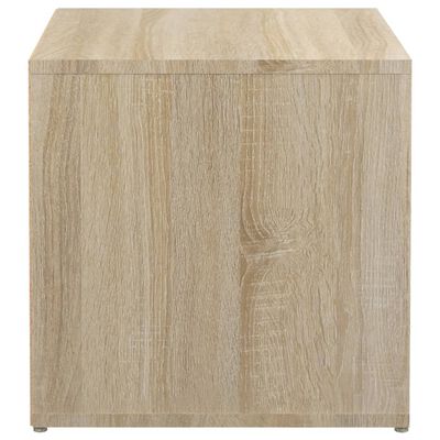 vidaXL Cutie cu sertar, stejar sonoma, 40,5x40x40 cm, lemn compozit