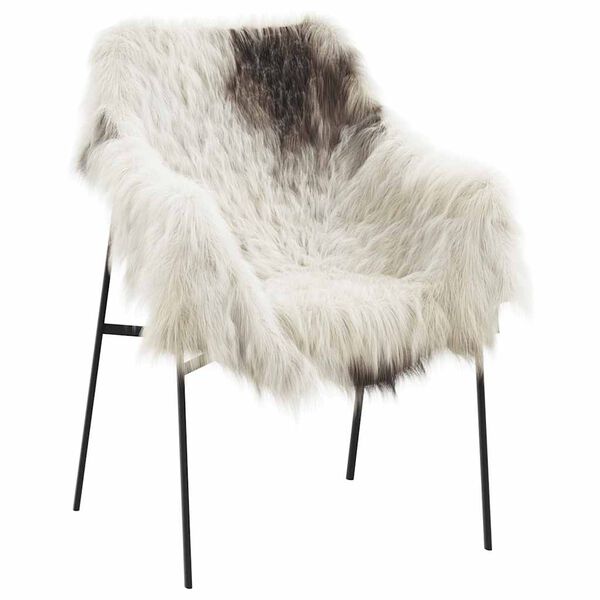 vidaXL Piele de oaie, culoare mixtă, (60-70)x(90-100) cm