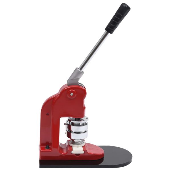 vidaXL Presă de fabricat insigne cu tăietor circular 44 mm