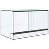 vidaXL Terariu cu depozitare Transparent 50 x 30 x 30 cm Sticlă