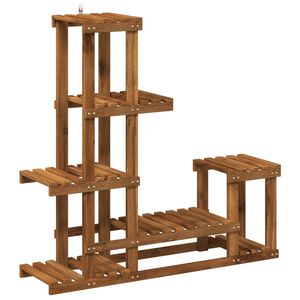 vidaXL Suport pentru plante natural 93,5 x 25 x 91,5 cm
