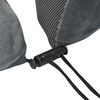 vidaXL Perna de g&acirc;t pentru călătorie Ajustabil Gri 27 x 26 x 14 cm