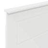 vidaXL Tăblie cap cu headboard Alb 75 cm Lemn compozit