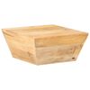 vidaXL Masă de cafea &icirc;n formă de V, 66x66x30 cm, lemn masiv de mango