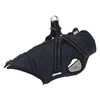 vidaXL Haină c&acirc;ini cu ham impermeabilă reflectorizantă, bleumarin, L36