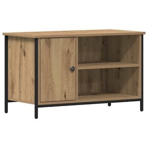vidaXL Cabinet TV stejar artizanal 80 x 40 x 50 cm Lemn compozit