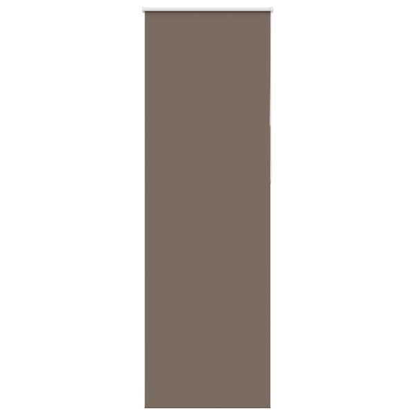 vidaXL Jaluzea cu role opace cafea 85x230 cm lățime țesătură 80,7 cm