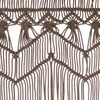 vidaXL Perdea macrame, gri taupe,140 x 240 cm, bumbac