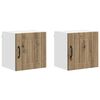 vidaXL Dulap de bucătărie 2 pcs Stejar Artizanal 40 x 31 x 40 cm
