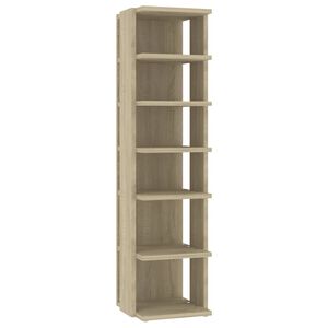 vidaXL Pantofar, stejar sonoma, 27,5x27x102 cm, lemn prelucrat