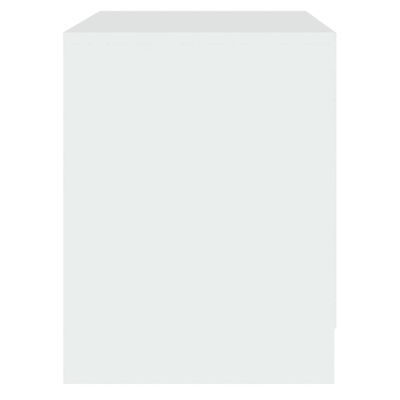 vidaXL Noptieră, alb, 45x34,5x44,5 cm, PAL