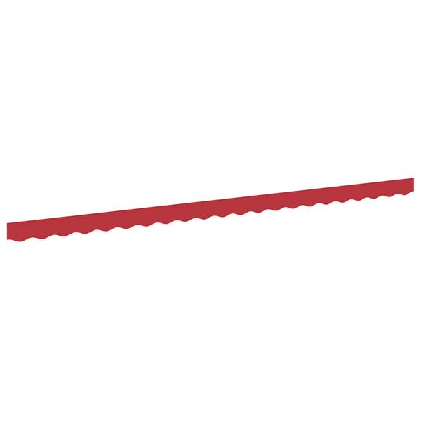 vidaXL Baldachin Roșu 580 x 20 cm Pânză