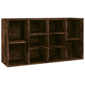 vidaXL Bancă de pantofi, stejar fumuriu 103x30x55 cm lemn prelucrat