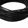 vidaXL Cord din Piele Negru &Oslash;2 mm x 50 m Piele