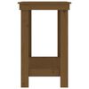 vidaXL Banc de lucru, maro miere, 110x50x80 cm, lemn masiv pin