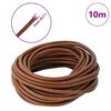 vidaXL Cord din Piele Maro deschis &Oslash;5 mm x 10 m Piele
