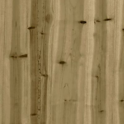 vidaXL Canapea de mijloc, 120x80 cm, lemn de pin impregnat
