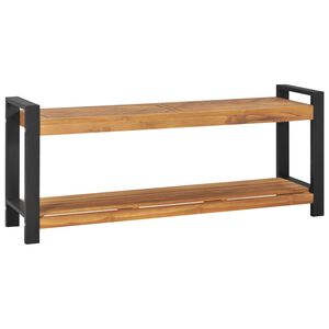 vidaXL Bancă, 120 cm, lemn masiv de tec