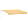 vidaXL Cortina Retractabilă Nisipiu 3,5 x 2 m țesătură