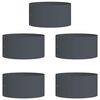 vidaXL Inele pentru vaze 5 pcs Antracit 40 x 40 x 20 cm