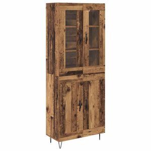 vidaXL Bufet Lemn Vechi 69,5 x 34 x 90 cm Lemn compozit