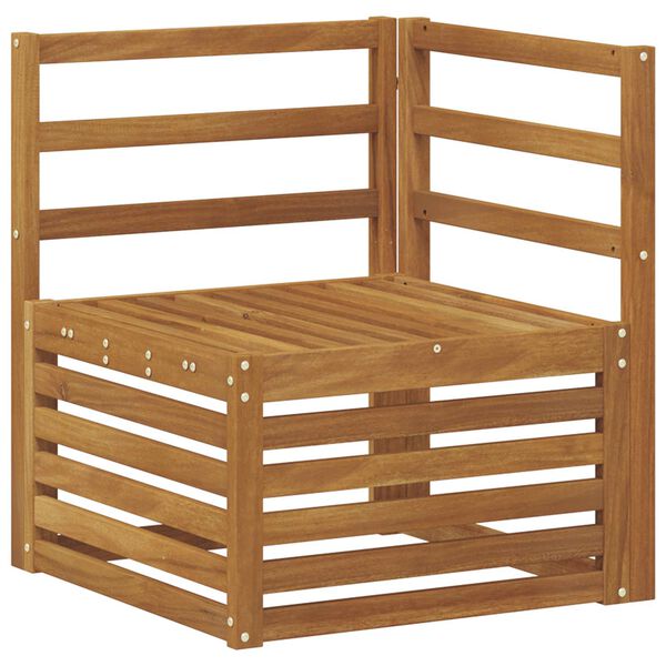 vidaXL Seturi de canapele 8 pcs natural Lemn Solid de Acacia