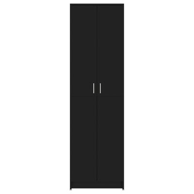 vidaXL Șifonier de hol, negru, 55 x 25 x 189 cm, PAL