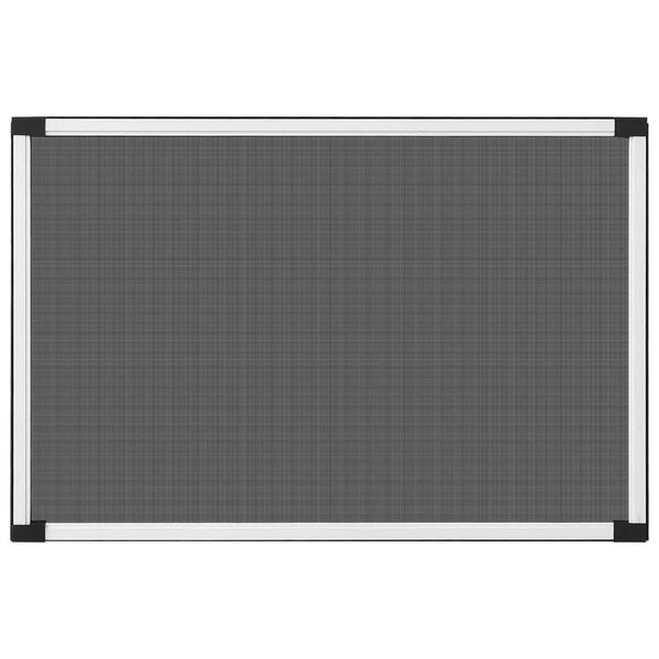 vidaXL Plasă insecte extensibilă pentru ferestre, alb, (100-193)x75 cm