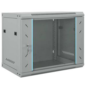 vidaXL Dulap de rețea cu depozitare Gri 60 x 45 x 50 cm Oțel