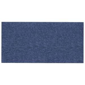 vidaXL Tăblie de Pat pentru Perete 12 buc. 30 x 15 cm albastru
