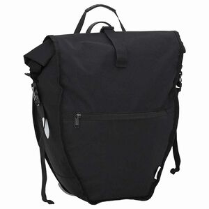 vidaXL Geantă de bicicletă Negru 32,5 x 17 x 57 cm Poliester