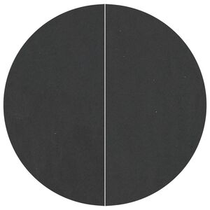 vidaXL Folie pentru Bază de Piscină Negru &Oslash; 244 cm Țesătură Nețesută