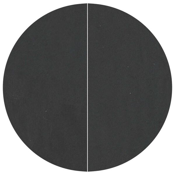 vidaXL Folie pentru Bază de Piscină Negru &Oslash; 244 cm Țesătură Nețesută