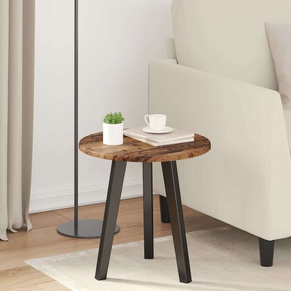 vidaXL Placă de masă Lemn vechi 40 x 40 x 1,5 cm Lemn compozit