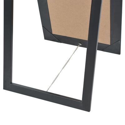 vidaXL Oglindă verticală în stil baroc 160 x 40 cm negru