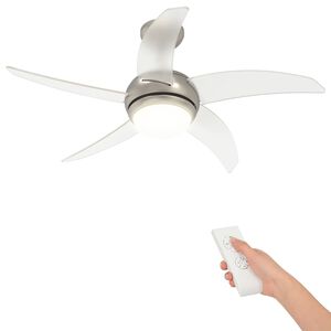 vidaXL Ventilator de tavan cu lumina și telecomandă &Oslash; 110 cm