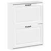 vidaXL Dulap pentru pantofi montat pe perete UTRECHT 71 x 17 x 86 cm