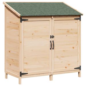 vidaXL Sălaș de grădină cu acoperiș natural 106,5 x 56 x 113,5 cm