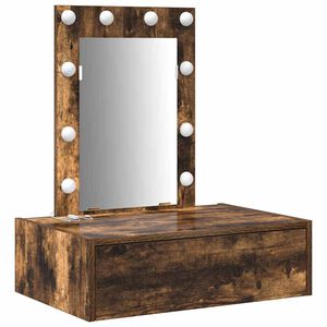 vidaXL Masă de Machiaj Maro 60 x 40 x 70 cm Lemn prelucrat
