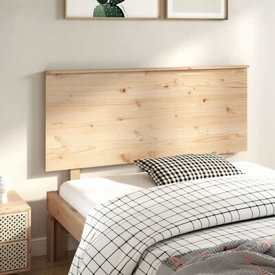 vidaXL Tăblie de pat, 139x6x82,5 cm, lemn masiv de pin