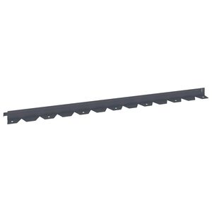 vidaXL Margine pentru gazon 10 buc. 102 x 4 x 4 cm Oțel Antracit