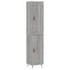 vidaXL Dulap &icirc;nalt, gri sonoma, 34,5x34x180 cm, lemn prelucrat