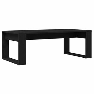 vidaXL Masă de cafea Stejar Negru 102 x 50 x 35 cm Lemn prelucrat