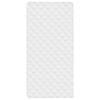 vidaXL Protecție pentru saltea matlasată, alb, 90 x 200 cm, groasă