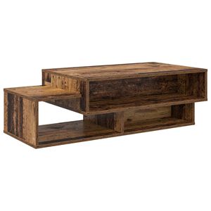 vidaXL Masă de cafea Lemn vechi 105 x 50 x 32,5 cm Lemn compozit