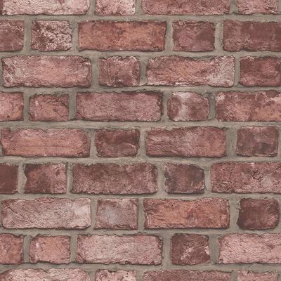 Noordwand Tapet „Homestyle Brick Wall”, roșu