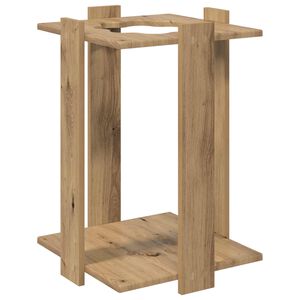 vidaXL Suport pentru tacuri de biliard Lemn prelucrat 42 x 43 x 60 cm