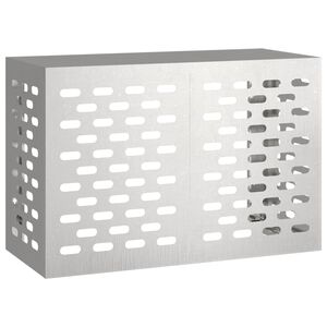 vidaXL Husă pentru aer condiționat Argintiu 90 x 40 x 60 cm