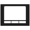 vidaXL Cabinet TV Stejar negru 152 x 22 x 113 cm Lemn compozit