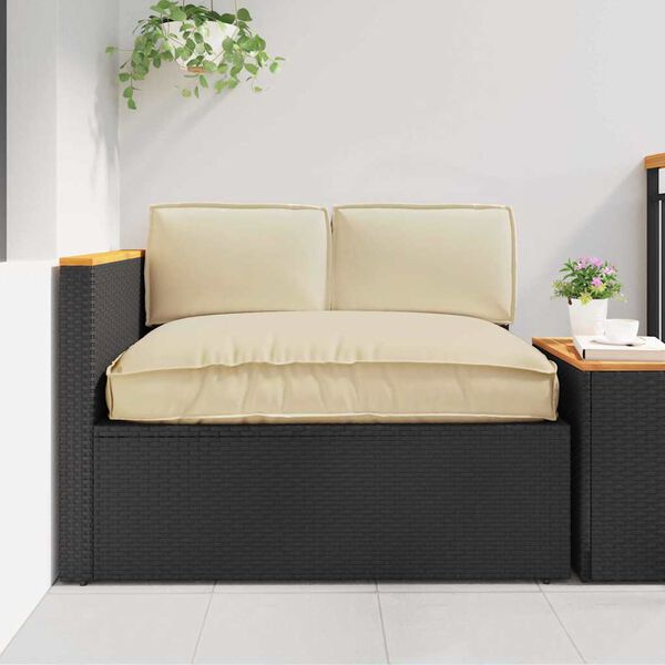 vidaXL Set de perne 3 pcs Bej Material Oxford